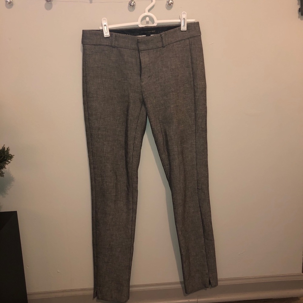 Gray Banana Republic pants